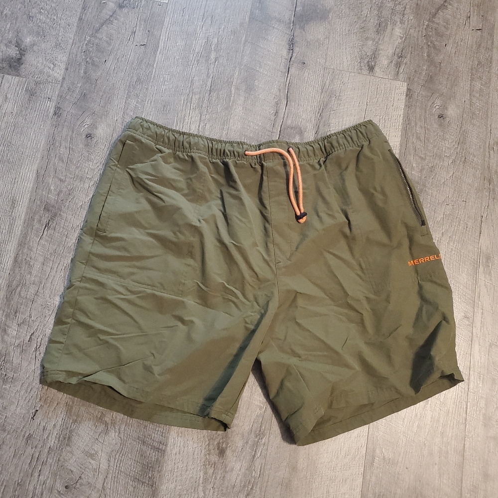 Green Merrell Shorts 2xl